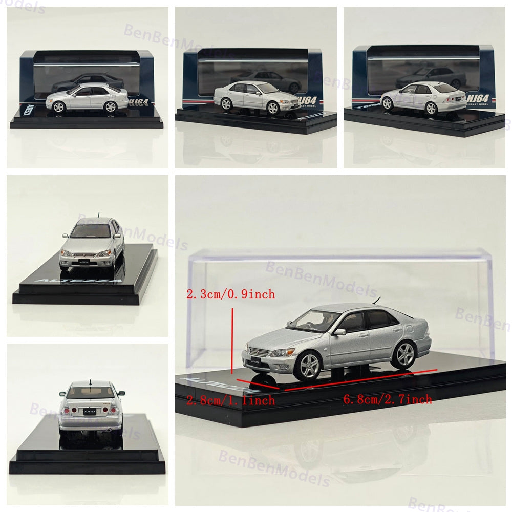 1/64 Hobby Japan Toyota ALTEZZA RS200 (E10) 1998 Diecast Model Car Limited