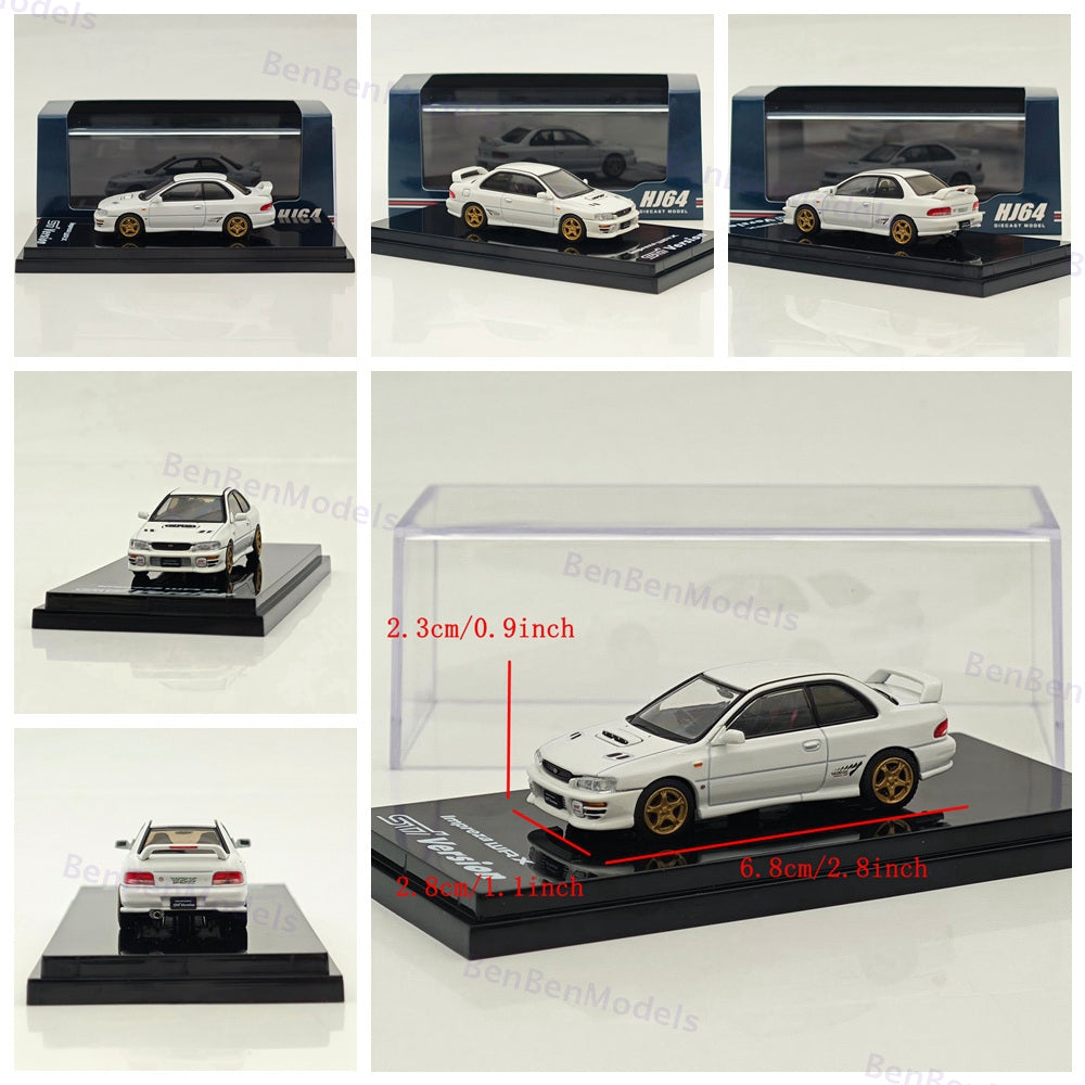 SUBARU Impreza PURE SPORTS COUPE WRX type R STi Version (GC8) Hobby Japan 1/64
