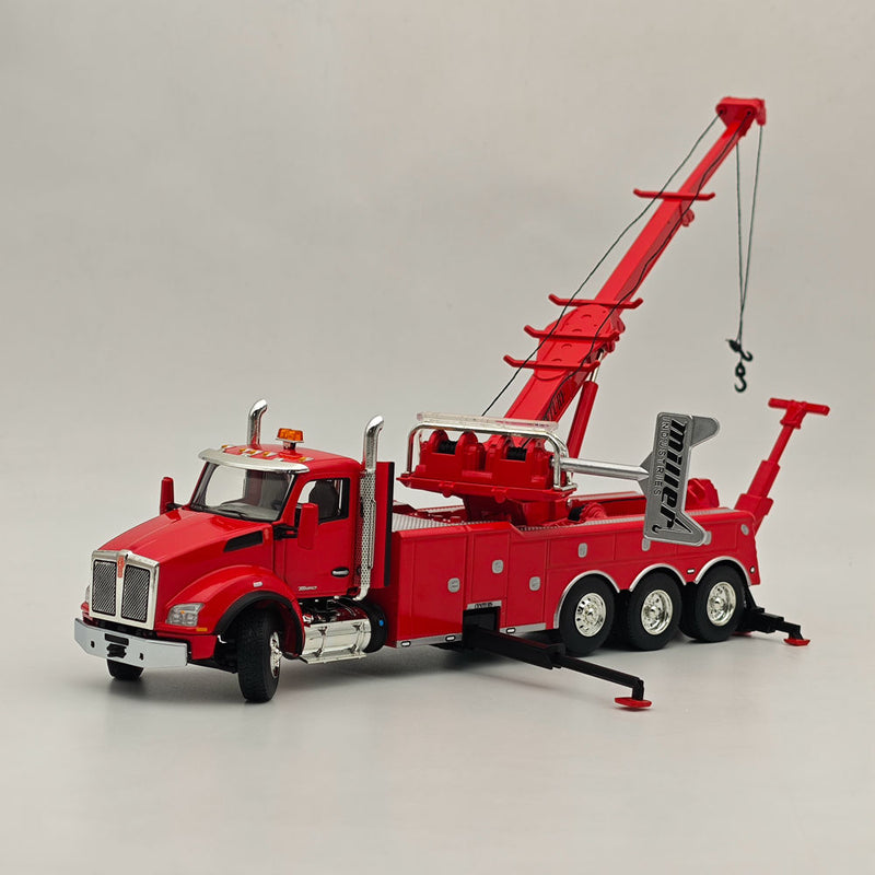 FIRST GEAR 1/50 Kenworth T880 with Century Model 1060 Rotator Wrecker Red 50-3465 DIECAST Model Truct Collection