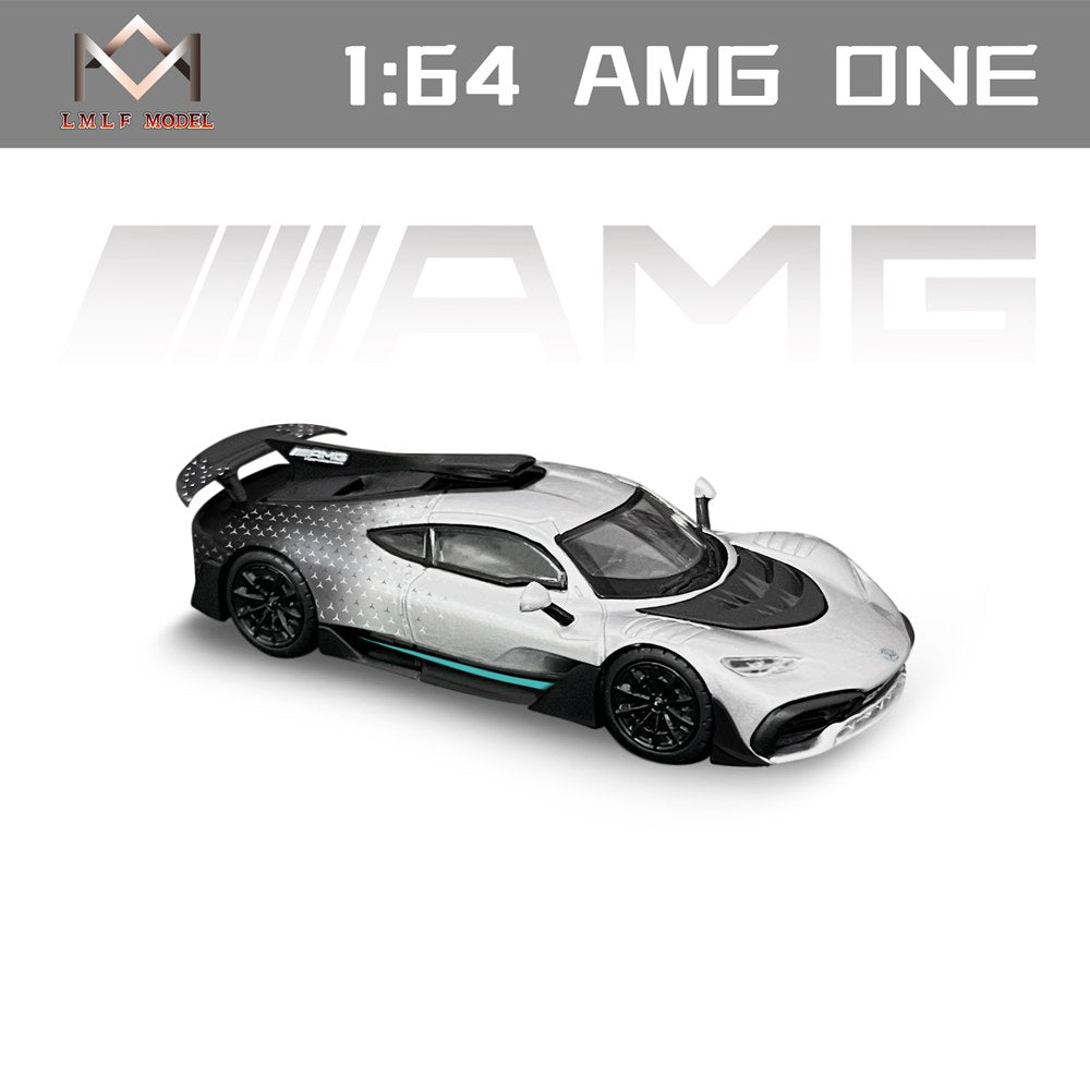 LMLF 1/64 Mercedes Benz AMG One Starlight Miniature Hobby Gifts Jouets moulés sous pression Modèles de voitures Collection