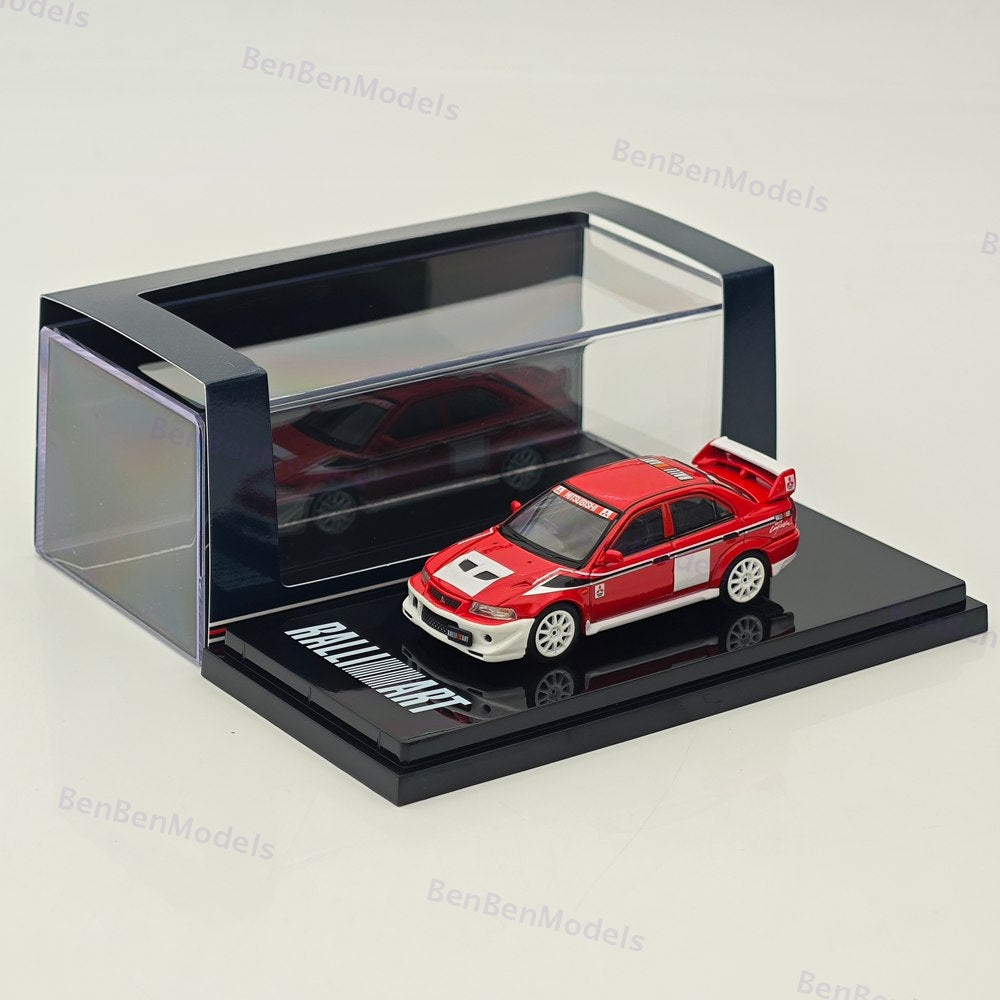 1/64 Hobby Japan Mitsubishi Lancer RS Evolution VI (CP9A) 2000 Diecast Model