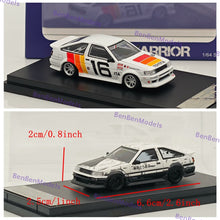 Street Weapon 1:64 JDM AE86 Levin RWB Widebody Sports Diecast Model Cars Limited