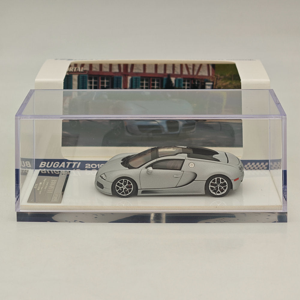 Mortal 1:64 Bugatti Veyron Super Sport Car Models Diecast Toys Collection Gifts Miniature Metallic Two-Tone