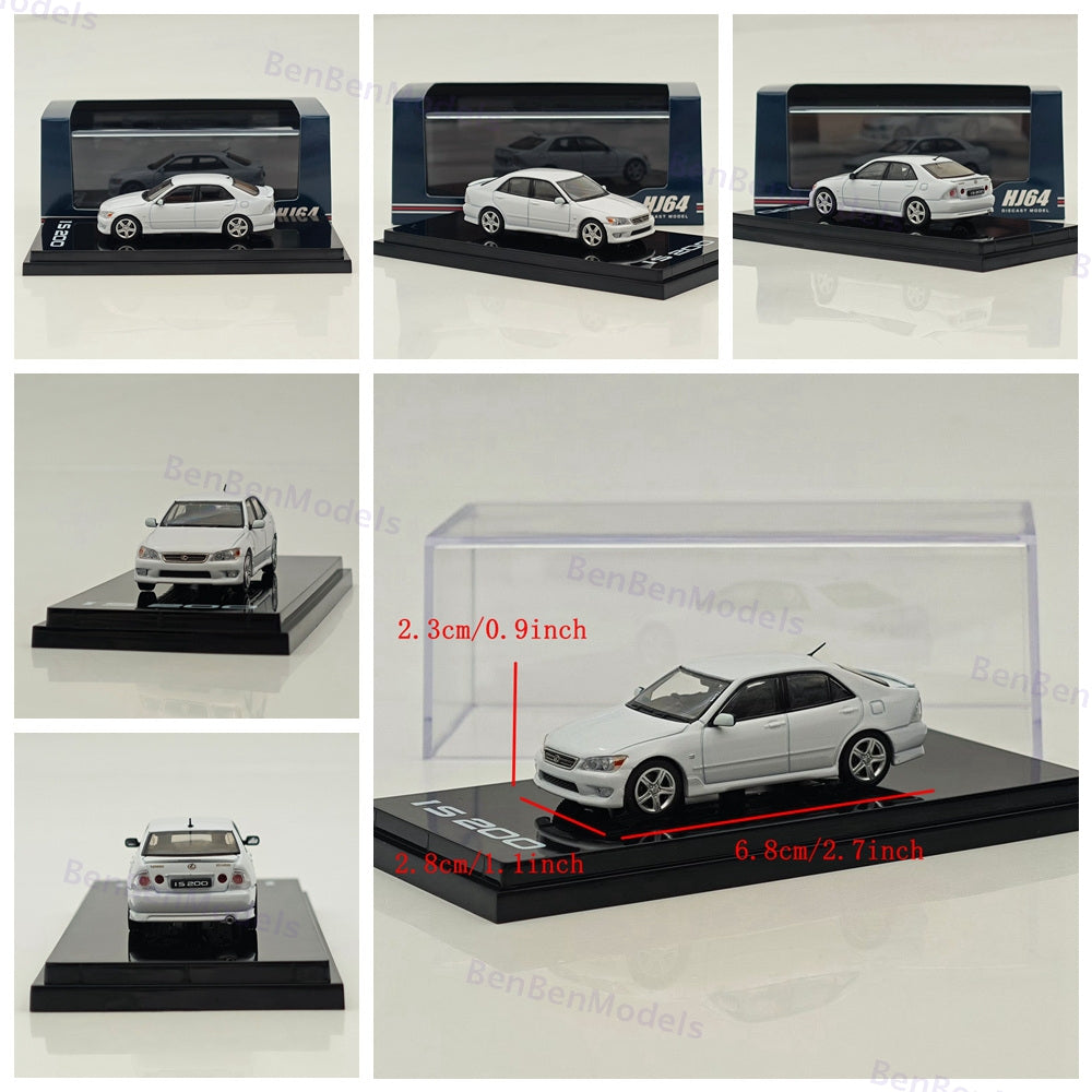 LEXUS IS 200(E10) 1999 Diecast Model Car Limited Collection Hobby Japan 1/64