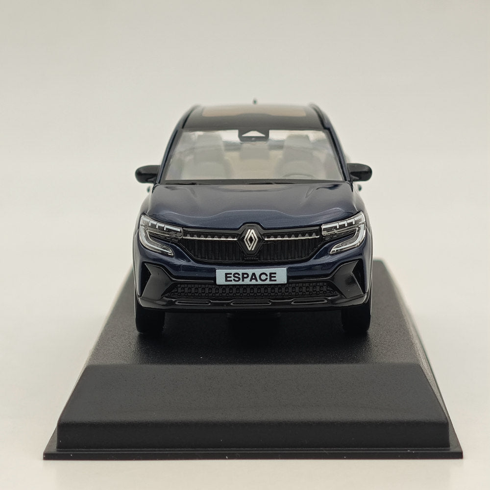 Modèle réduit de voiture moulé sous pression Renault Espace E-tech Full Hybrid 1/43 Norev, collection bleue