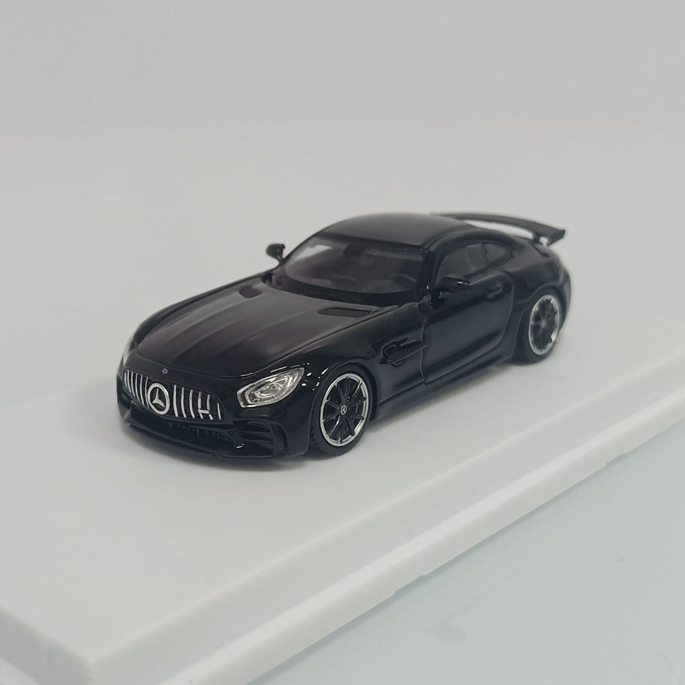 MJ 1/64 Mercedes Benz AMG GTR Double Door Diecast Car Models Collection Cadeaux Édition Limitée
