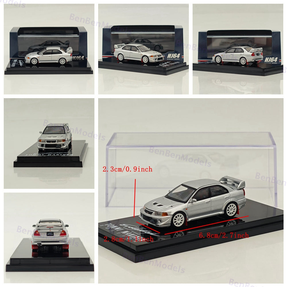 Mitsubishi Lancer GSR Evolution VI TME(CP9A) 2000 With Mud Flap Hobby Japan 1/64