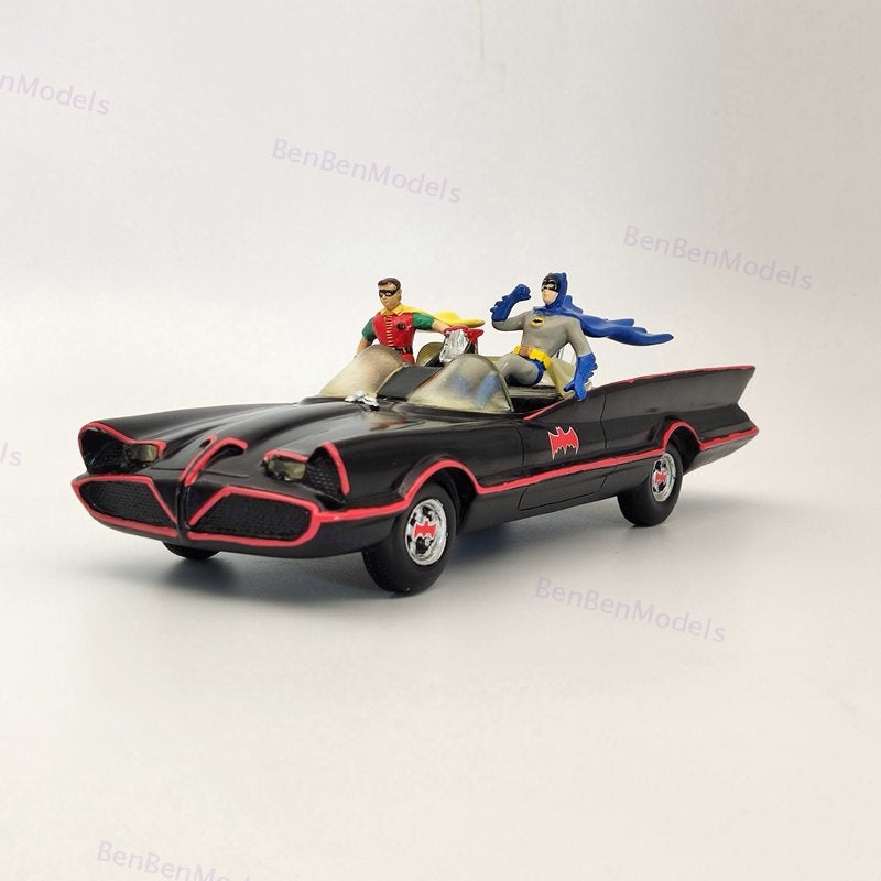 BATMAN TV Series BATMOBILE Sculpture With Lights And Music By Bradford Exchange