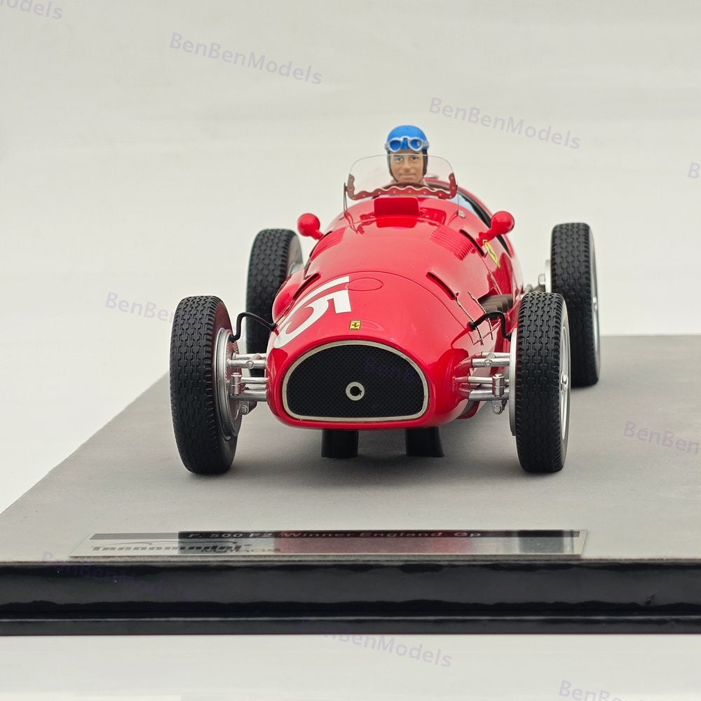 Tecno 1/18 Ferrari 500 F2 Mythos Winner Gp England A.Ascari 1952 #15 TMD18-66B