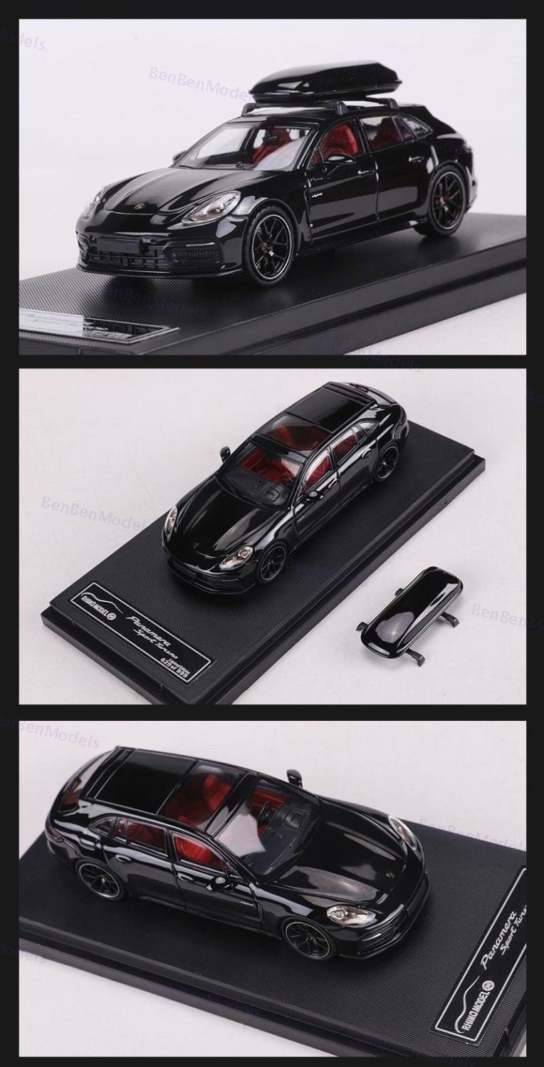 Rhino Model RM 1:64 Porsche Panamera Sport Turismo Diecast Car Model Collectible Gifts