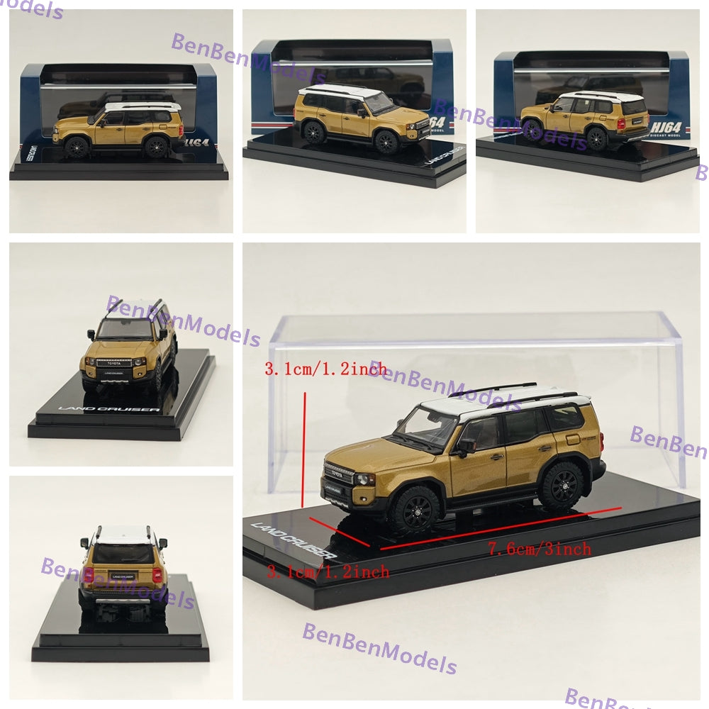 Hobby Japan Toyota Land Cruiser 250 (LHD) 1st Edition Diecast Model Car 1/64