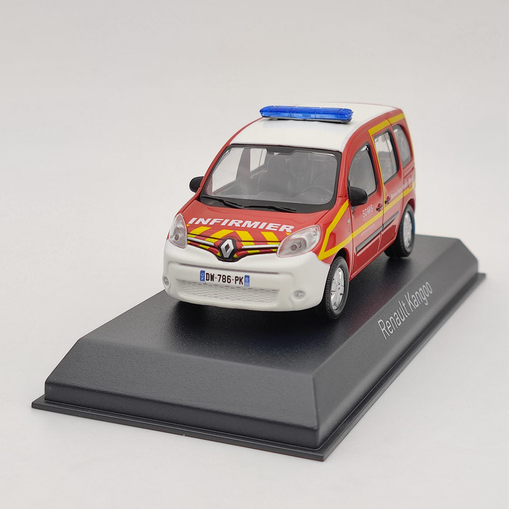 Norev Renault Kangoo INFIRMIER SSSM POMPIERS 1/43, modèles moulés sous pression, voiture, jouets, cadeau, 2013