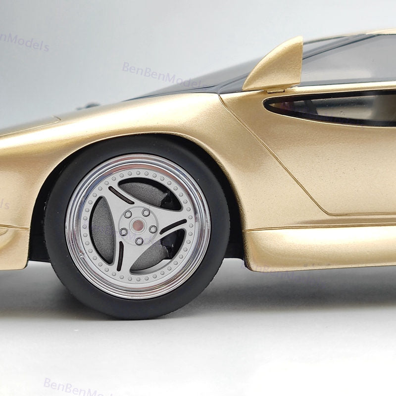 1:18 BOS Vector M12 Gold 1995 BOS376 Resin Model Car Limited Collection