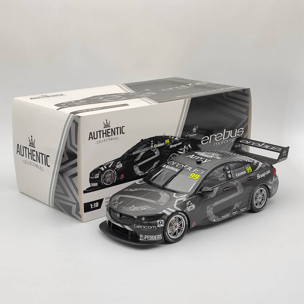 1/18 Authentic Erebus Motorsport #99 ZB Commodore 2021 BRODIE KOSTECKI'S #ACR18H21D Resin Models Car Limited Collection