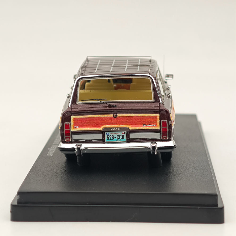 NEO 1/43 Jeep Grand Wagoneer Red Resin Models Car Limited Colllection