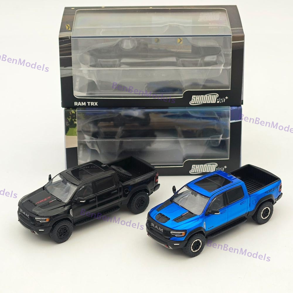 Shadow Pro 1:64 Dodge RAM 1500 TRX Pickup Truck Diecast Model Car