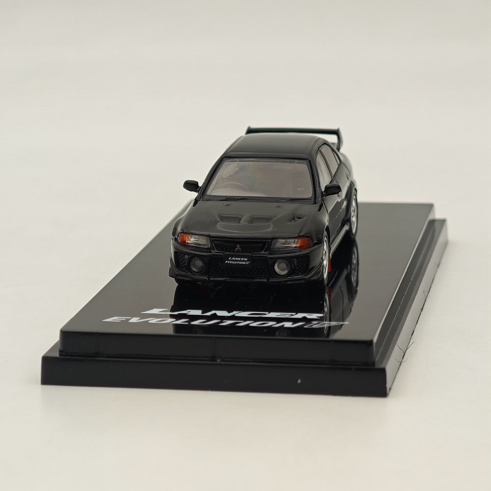 Hobby Japan 1/64 Mitsubishi Lancer GSR Evolution V (CP9A) 1998 HJ642032ABK Noir