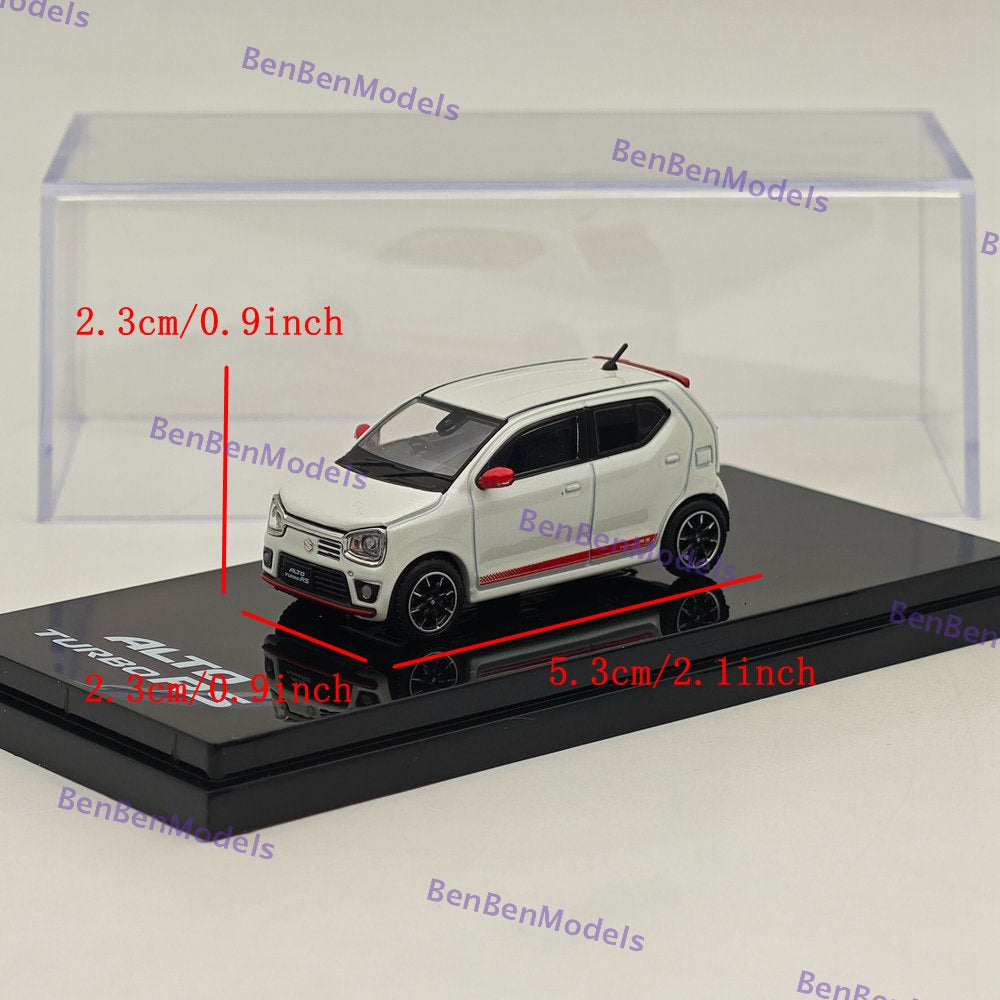 1/64 Hobby Japan SUZUKI ALTO WORKS TURBO RS (HA36S) HJ642070AW Blanc nacré