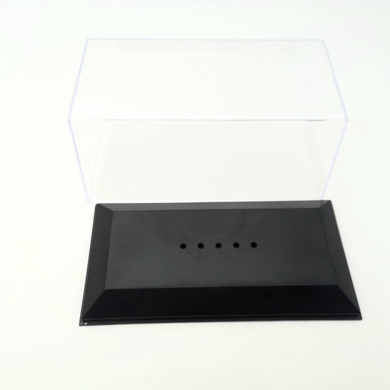 Boîtes en acrylique de 15,3 cm 6 pouces, présentoir de rangement transparent anti-poussière pour modèles de voitures et jouets à l'échelle 1:72, 1:43