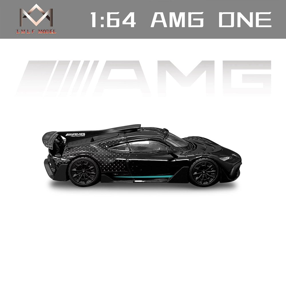 LMLF 1/64 Mercedes Benz AMG One Starlight Miniature Hobby Gifts Jouets moulés sous pression Modèles de voitures Collection
