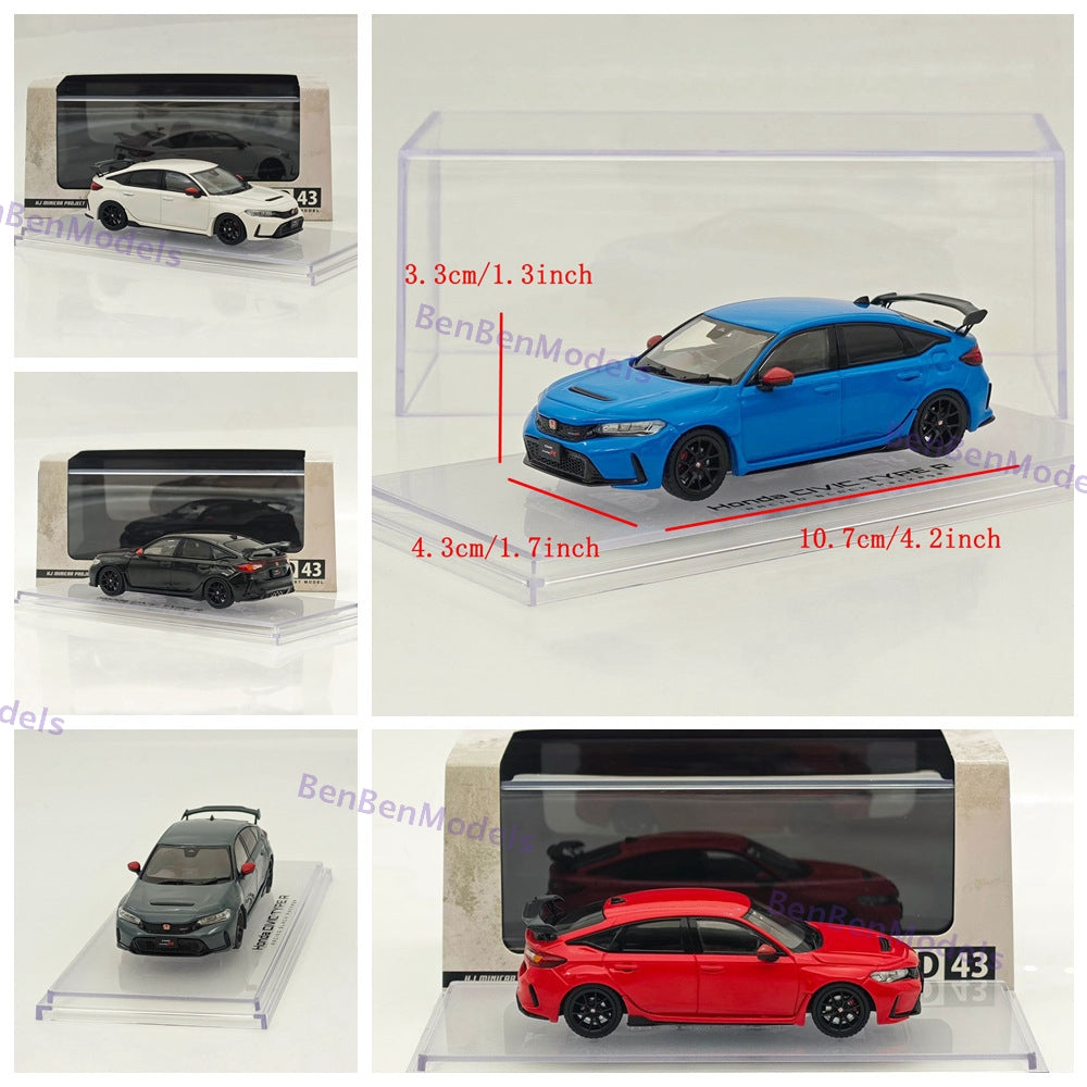 1/43 Hobby Japan HJD43 CIVIC TYPE R (FL5) RACING BLACK Package Genuine Option