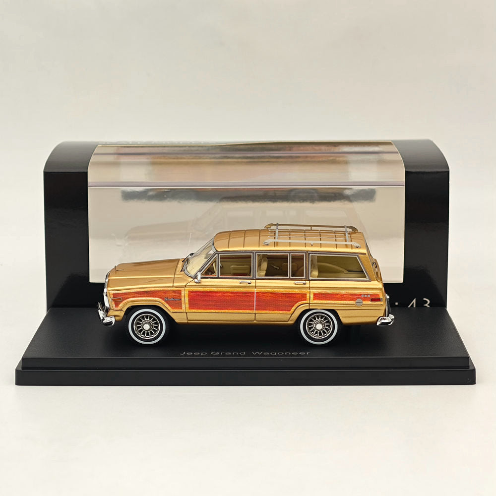NEO 1/43 Jeep Grand Wagoneer Gold Resin Models Car Limited Colllection
