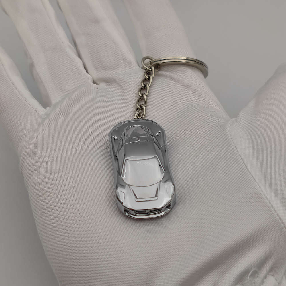 Diecast JAMES BOND SPECTRE 007 JAGUAR C-X75 Keychain Keyring Silver BRAND NEW Toys Car Models Gifts In Stock - US