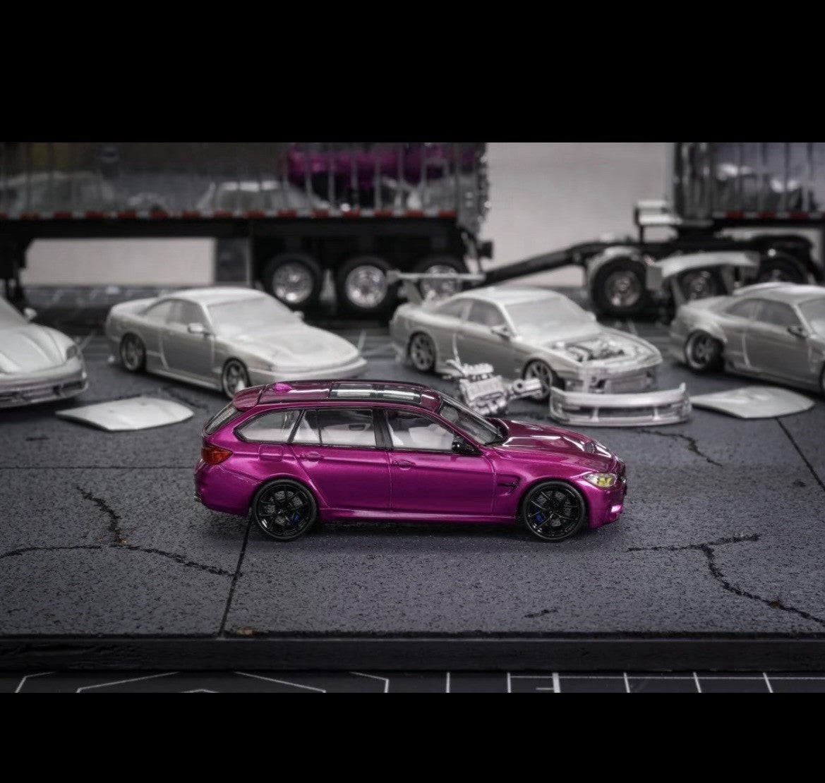 Mortal 1:64 for M3 F81 Touring 2026 Suzhou GT Show Limited Edition Car Model Gifts Diecast Toys