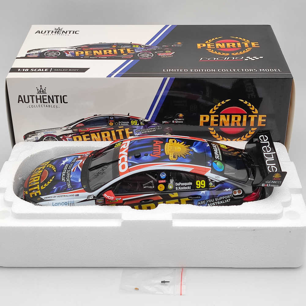 1/18 Authentic Penrite Racing #99 ZB Commodore Supercar 2020 Resin Car Toys Gift