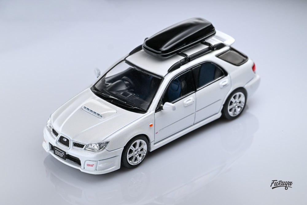 Furuya 1:64 SUBRARU Impreza WRX STi GD/GG 9e Collection de voitures miniatures moulées sous pression Cadeaux de loisirs
