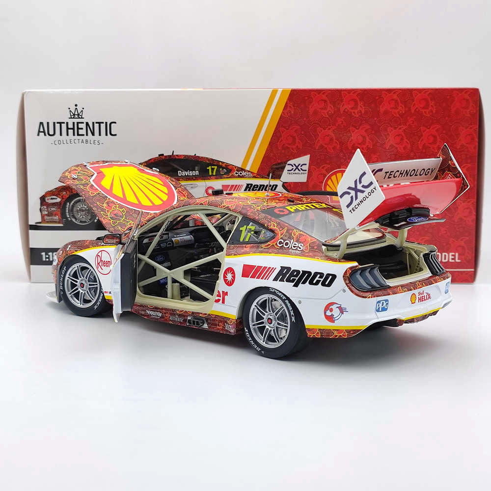 1/18 Authentic SHELL V-POWER RACING TEAM WILL DAVISON'S #17 FORD MUSTANG GT 2021 TOYS CAR GIFT