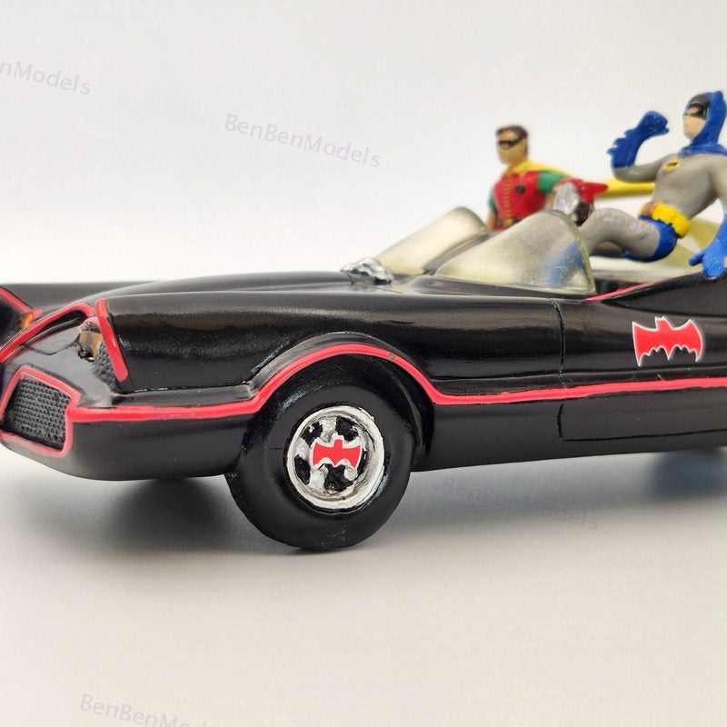 BATMAN TV Series BATMOBILE Sculpture With Lights And Music By Bradford Exchange