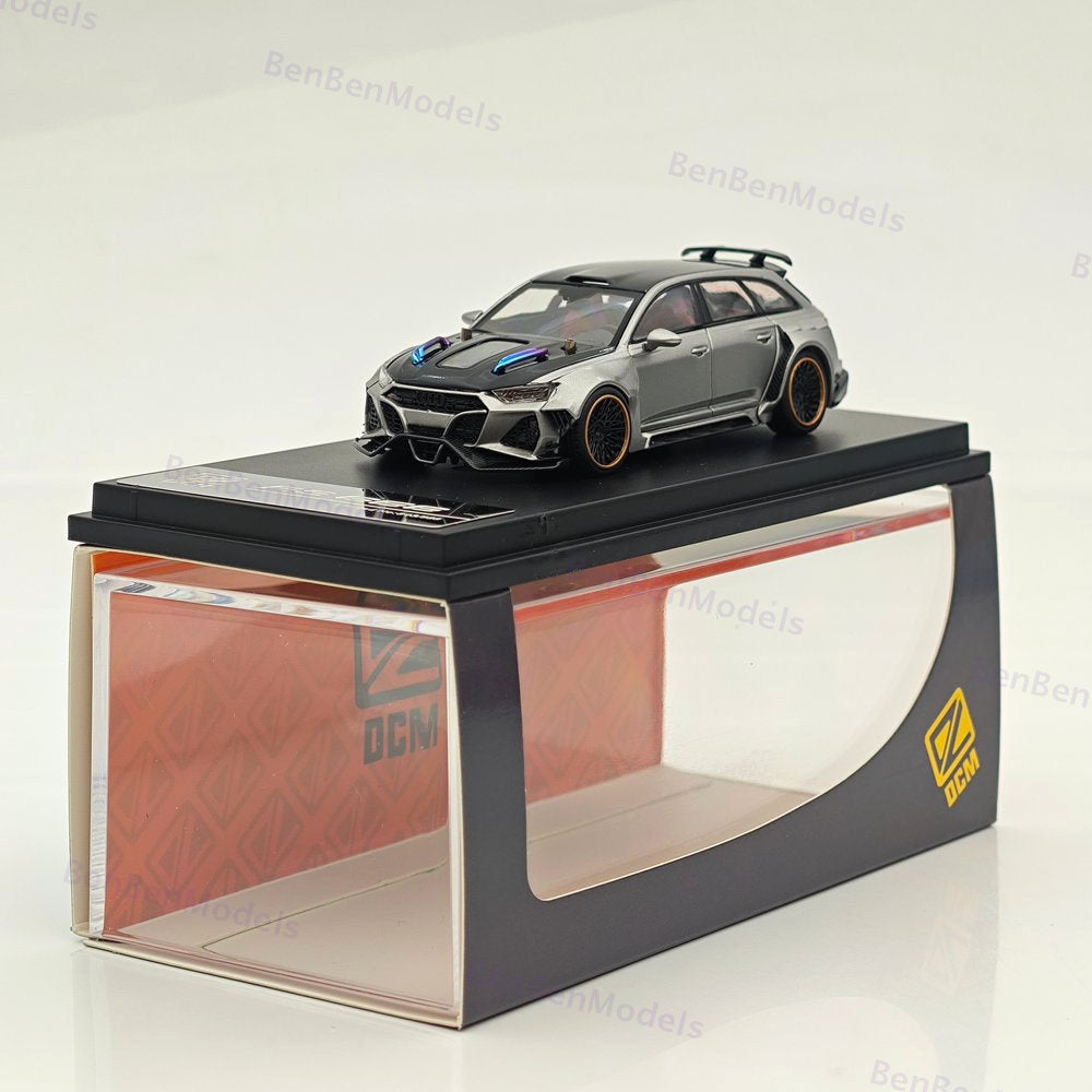DCM 1:64 RS6 2NCS Wagon Widebody Kit Sports Model Diecast Metal Car