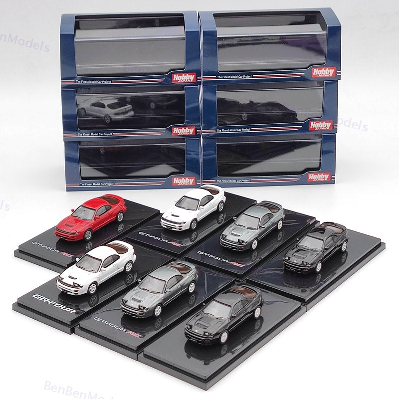 Hobby Japan 1:64 CELICA GT-FOUR RC ST185 HJ641023 Diecast Models Toys Car Limited Collection Gifts