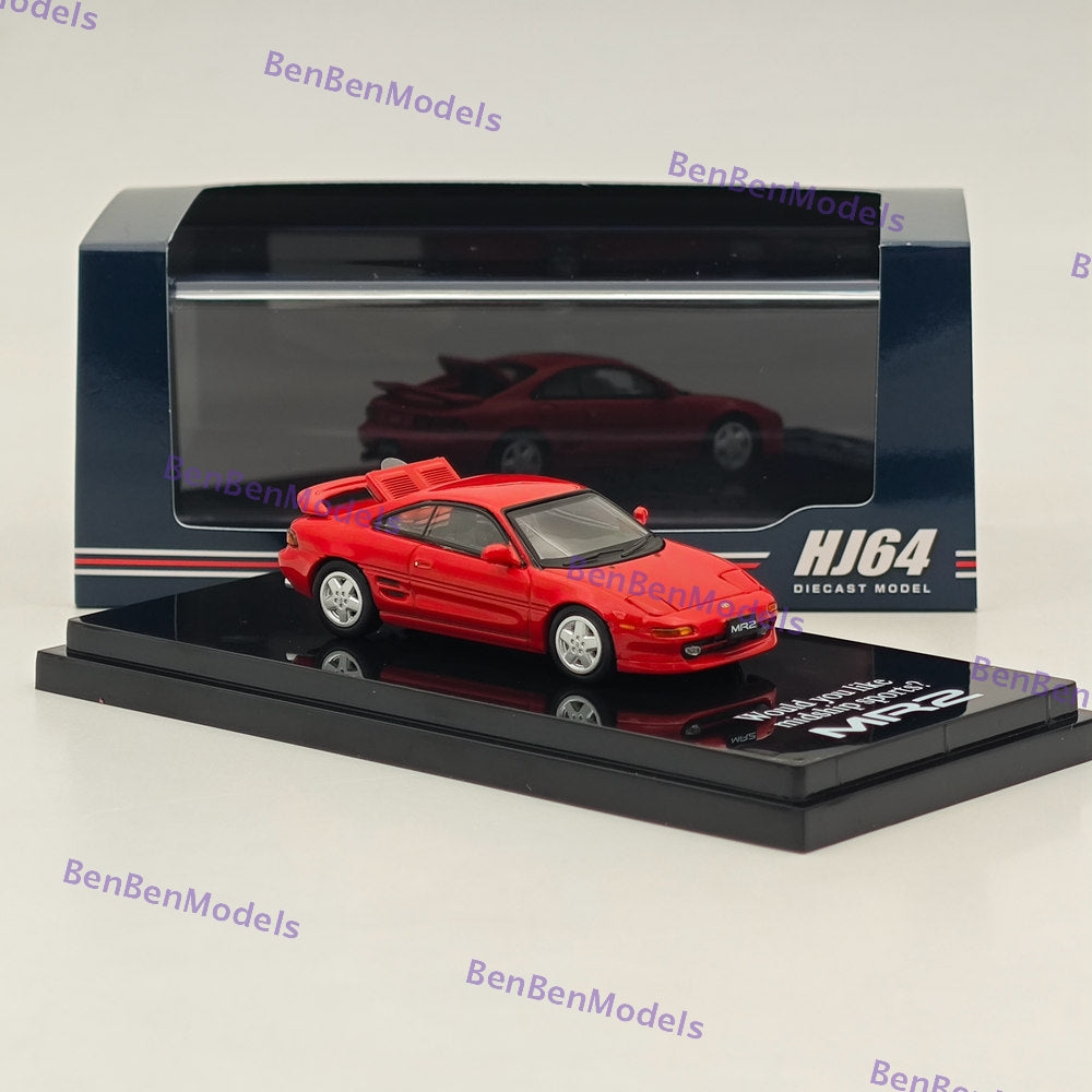 1/64 Hobby Japan Toyota MR2 (SW20)GT-S 1993 Diecast Model Car Limited Collection