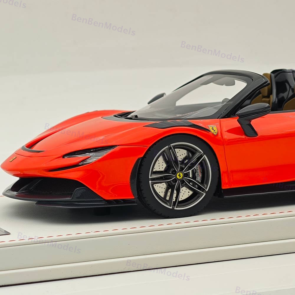CE 1/18 Ferrari SF90 Spider Supercar Car Resin Diecast Model Limited Collection