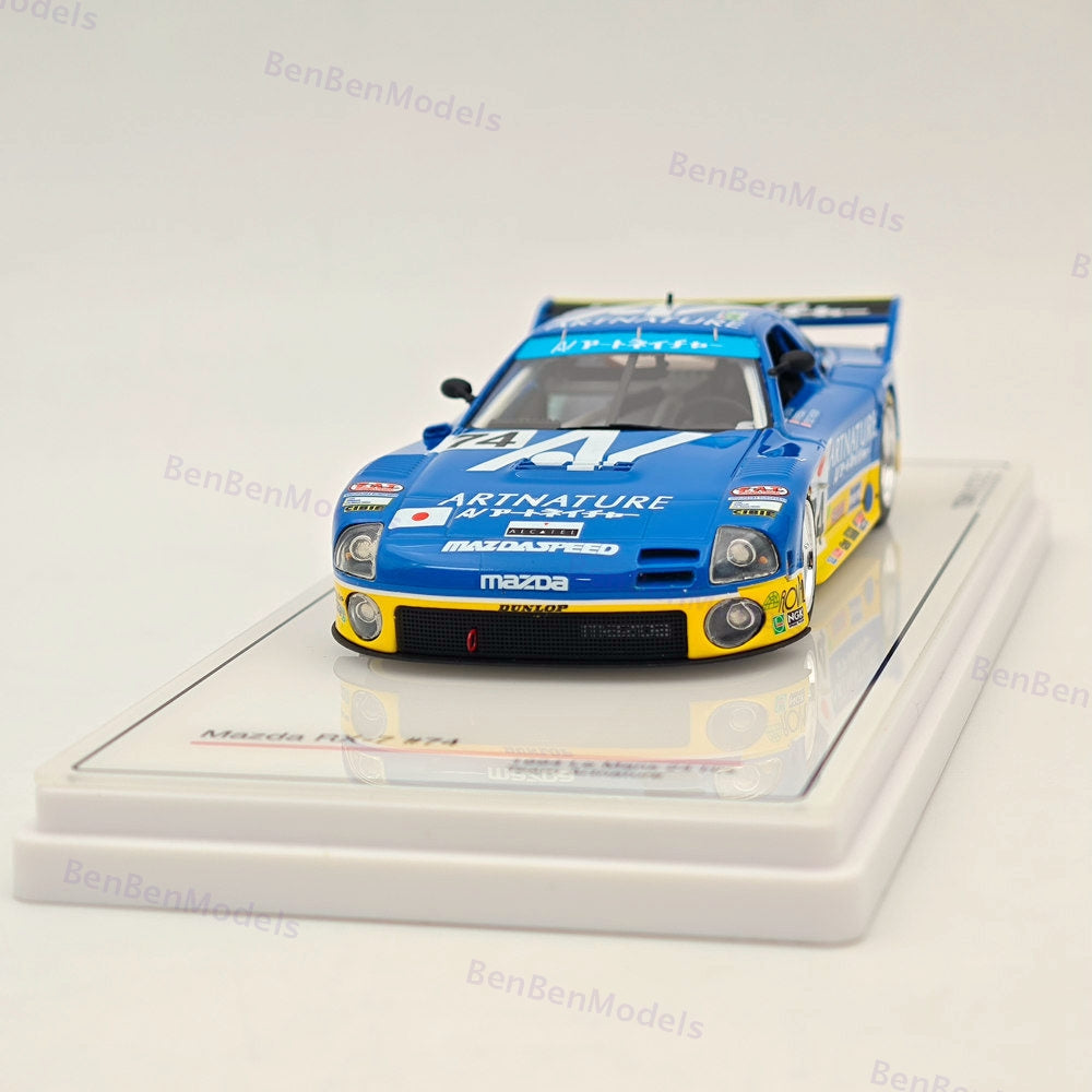 TSM MODEL TSM430190 1/43 Mazda RX-7 #74 1994 Le Mans 24 Hrs Team Artnature Resin