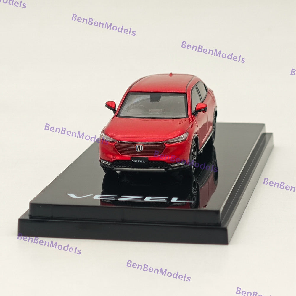 1/64 Hobby Japan VEZEL e: HEV Z Premium Crystal Red Metallic Diecast HJ641071ARM