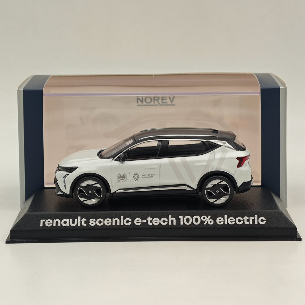 Modèle moulé sous pression premium Norev Renault Scenic E-Tech 100 % électrique Partenaire 1/43