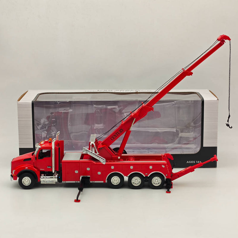 FIRST GEAR 1/50 Kenworth T880 with Century Model 1060 Rotator Wrecker Red 50-3465 DIECAST Model Truct Collection