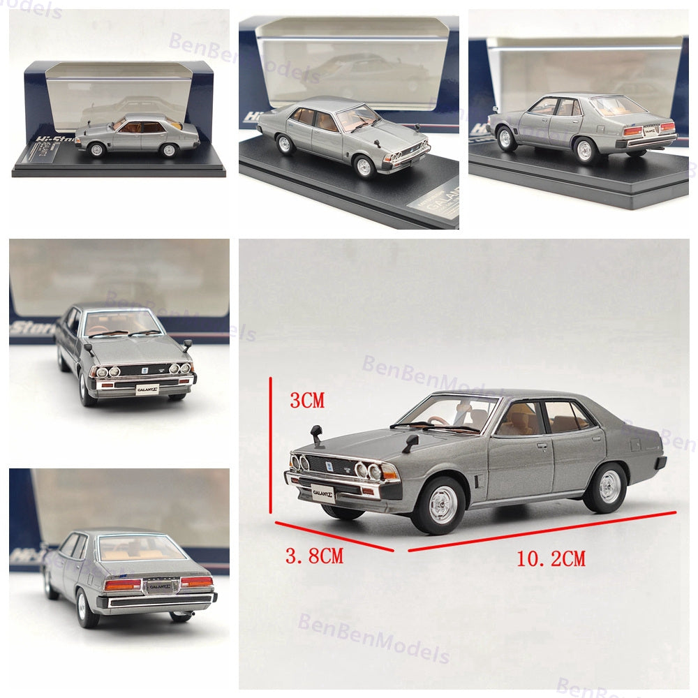 Hi-Story 1/43 Mitsubishi Galant Σ 2000 GSL 1977 HS317 Resin Model Collection