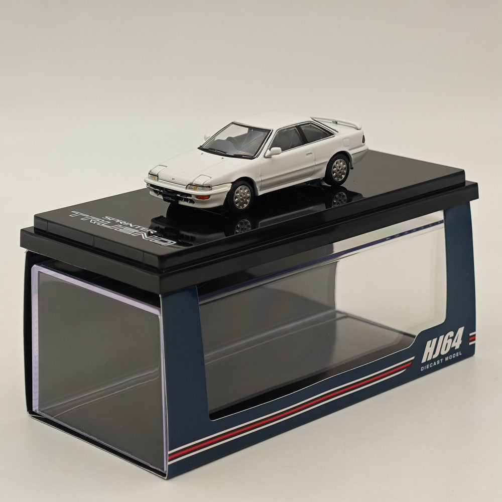 1/64 Hobby Japan Toyota SPRINTER TRUENO GT APEX AE92 Super White II moulé sous pression