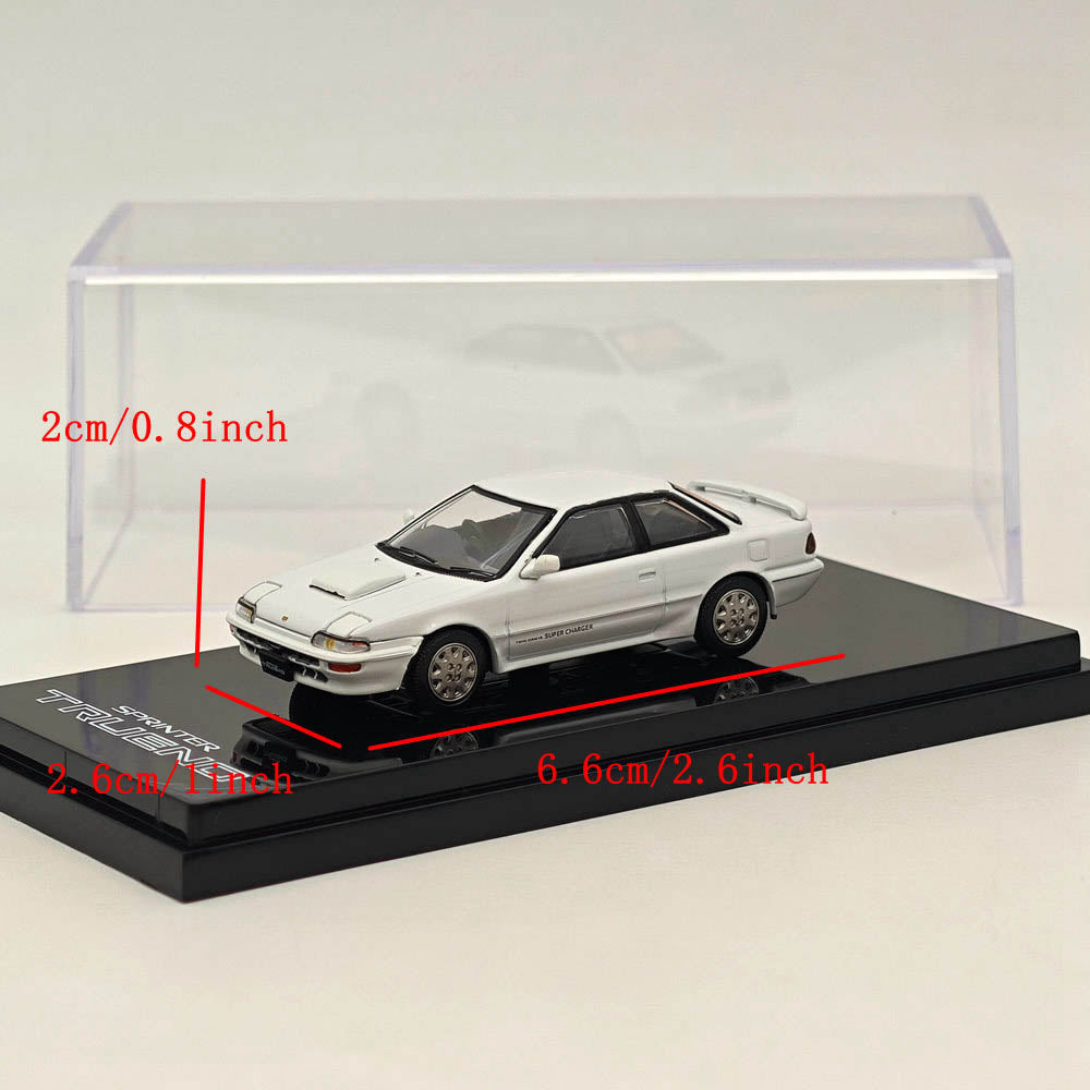 Modèle moulé sous pression Toyota SPRINTER TRUENO GT-Z AE92 Super White II 1/64 Hobby Japan