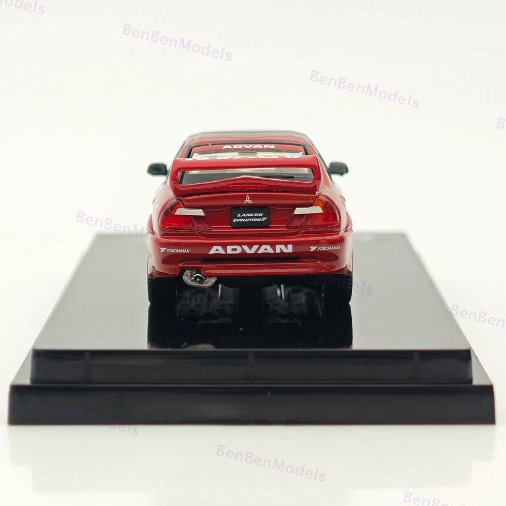 Hobby Japan 1/64 Mitsubishi Lancer GSR Evolution 1998 YOKOHAMA ADVAN HJ642032AV
