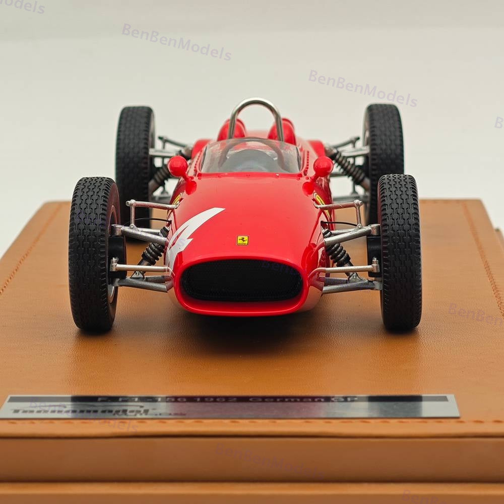 Tecno 1/18 Ferrari 156 F1 1962 German GP Driver Lorenzo Bandini #4 TM18-308B