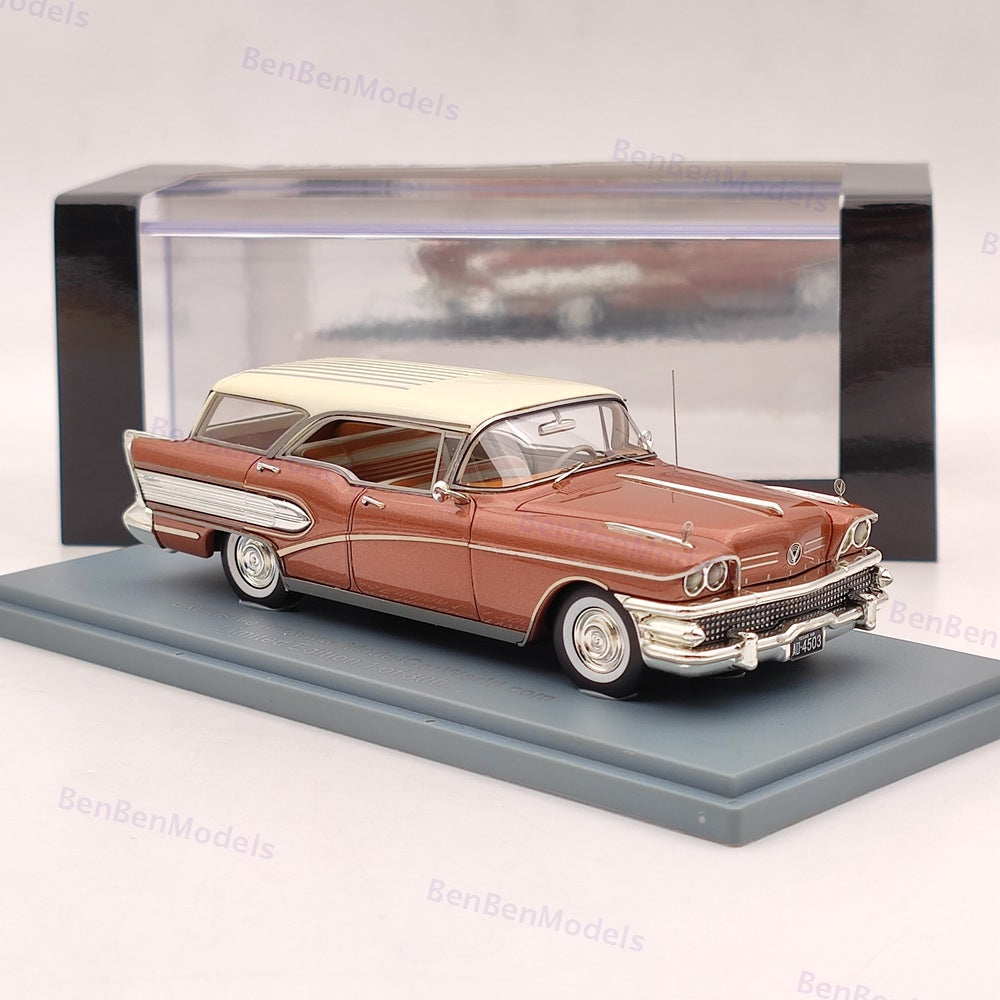 NEO SCALE MODELS 1/43 Buick Century Caballero Brown Resin Limited Collection