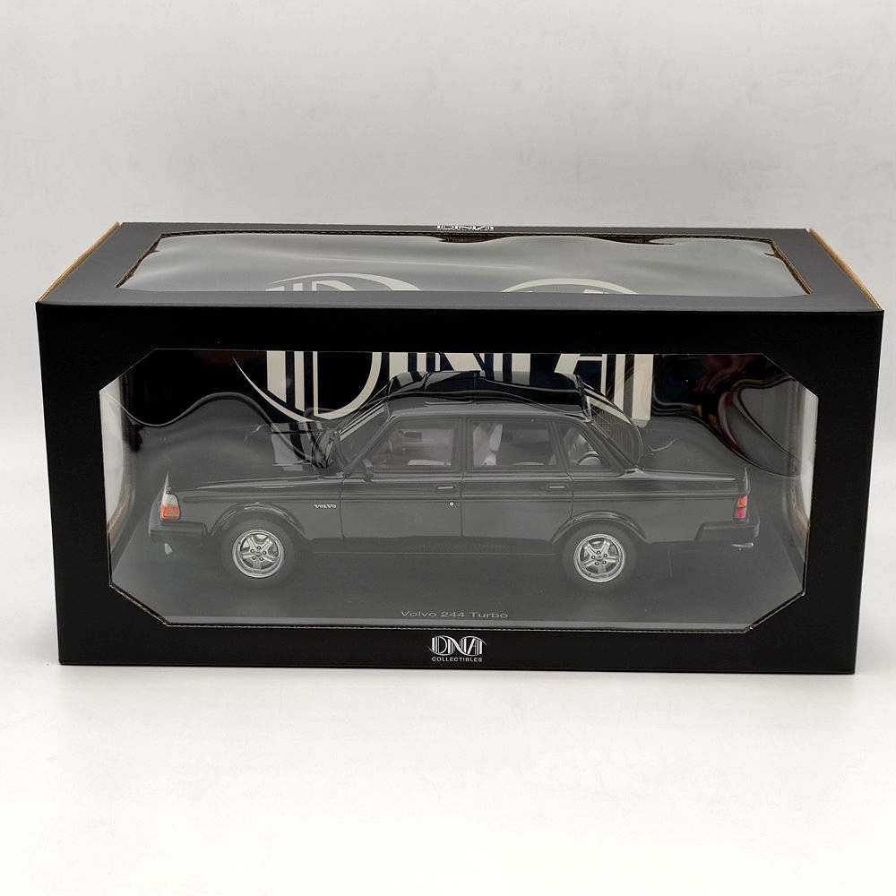 DNA Collectibles 1/18 Volvo 244 Turbo DNA000116 Resin Model Car Limited Black Toys Gift