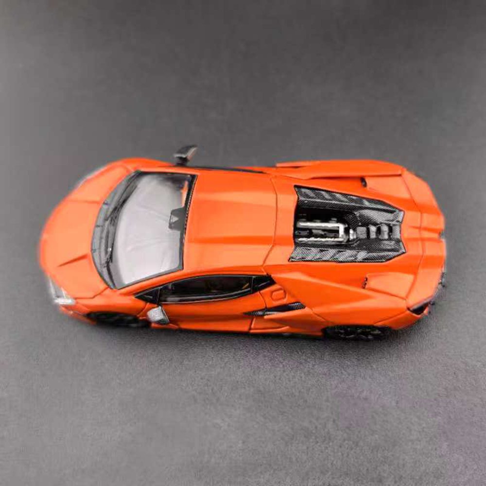 MJ 1:64 for Lamborghini Revuelto HPEV Miniature Diecast Toys Car Models Collection Gifts