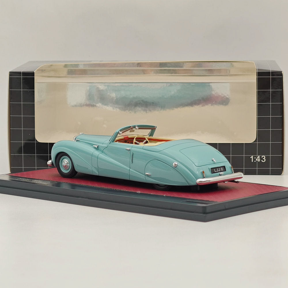 MATRIX-MODELS 1/43 Daimler DE36 Hooper Goddess green Resin Car MX10402-023