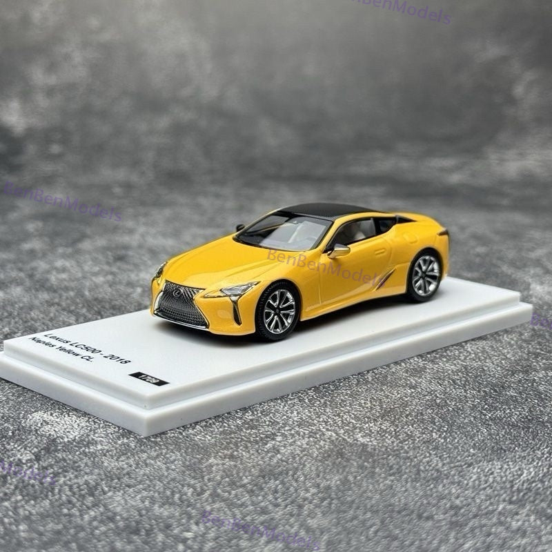 AR BOX 1:64 Lexus LC500 2018 Diecast Collectible Toys Car Model Gifts Miniature
